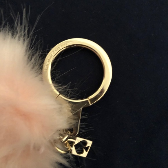 Kate Spade Pom Pom Keychain - Picture 2 of 2